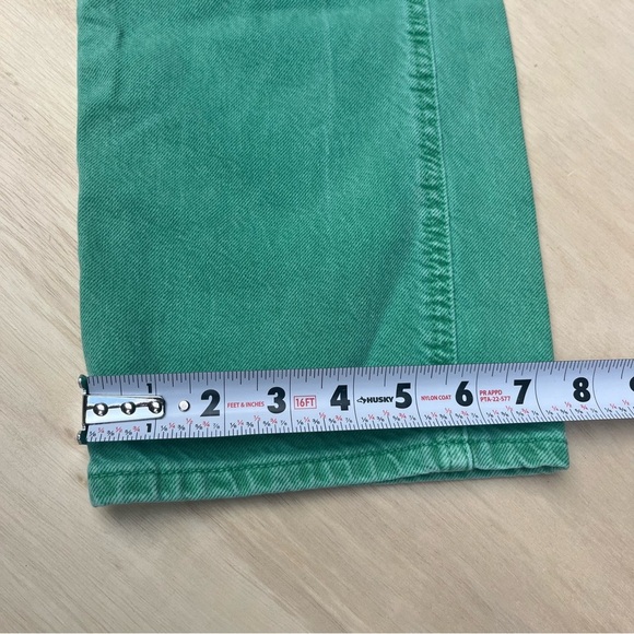 Womens Pacsun Green 90’s Boyfriend Carpenter Jeans Size 22 XS Back to School - Picture 9 of 9